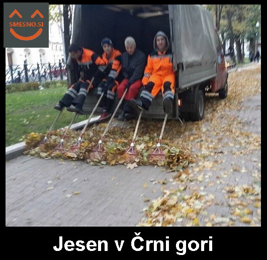 jesen v črni gori