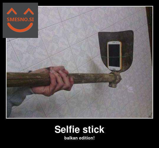 Selfie stick balkan