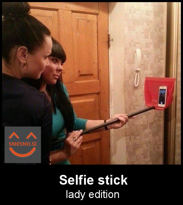 Selfie stick girl