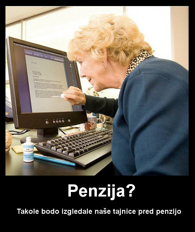 tajnica pred penzijo