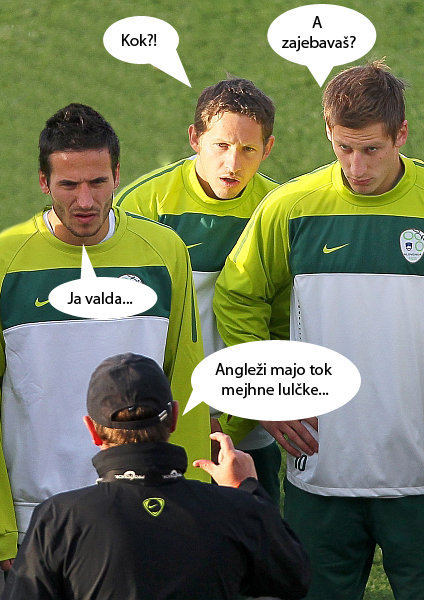 Slovenija vs Anglija nogomet