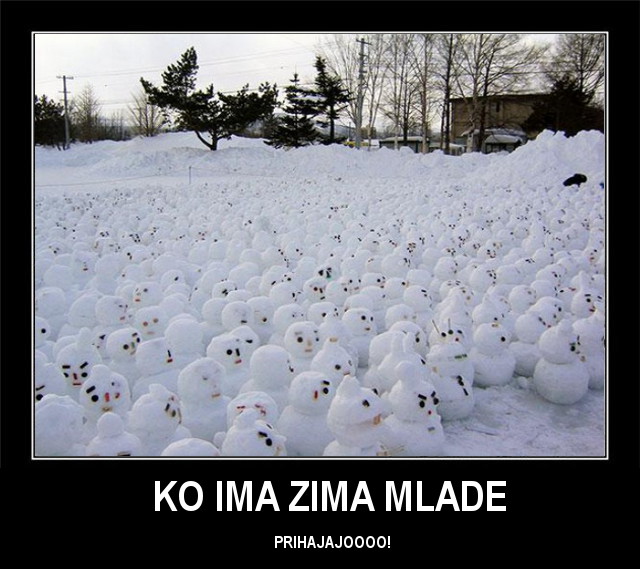 ko ima zima mlade